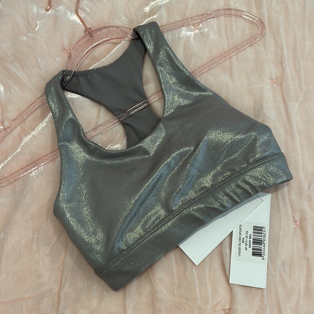 Metallic Silver Alfenix Bra MSRP: $65